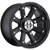 Vision Lock Out 12x7 Matte Black Vision Lock Out Wheel 4x110 +3 Offset 393-127110MB4 393-127110MB4