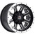 Vision Commander 12x7 Black Wheel Vision Commander 548 4x115 3 548-127115MBMF4