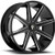 Dub Push 20x8.5 Black Milled Wheel Dub Push S109 6x120 6x132 35 S1092085F9+35