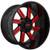 Xtreme Mudder XM-319 20x12 Black Red Wheel Xtreme Mudder XM-319 5x5.5 5x150 -44 XM319201251395150-44110GBRI