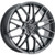 Platinum Retribution 20x8.5 Gunmetal Wheel Platinum Retribution 459 5x120 40 459-2812GN+40