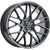 Platinum Retribution 20x8.5 Gunmetal Wheel Platinum Retribution 459 5x120 40 459-2812GN+40