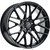 Platinum Retribution 20x8.5 Gloss Black Wheel Platinum Retribution 459 5x4.5 40 459-2866BK+40