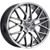 Platinum Retribution 17x8 Gray Wheel Platinum Retribution 459 5x120 35 459-7812G+35