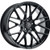 Platinum Retribution 17x8 Gloss Black Wheel Platinum Retribution 459 5x112 40 459-7844BK+40