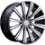 Borghini B18-M 22x8 Black Wheel Borghini B18-M 5x4.5 5x120 38 BW18-22813BM