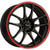 Drag DR31 17x7 Black Red Wheel Drag DR31 5x100 5x4.5 40 DR31177054073BFR1