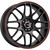 Drag DR34 17x7.5 Black Red Wheel Drag DR34 5x100 5x4.5 45 DR341775054573BFR1