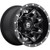 Fuel Lethal 15x10 Black Wheel Fuel Lethal (D567) 5x4.5 5x4.75 -43 D56715000437