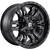 Fuel Sledge 18x9 Black Milled Wheel Fuel Sledge D595 6x135 6x5.5 19 D59518909856