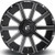 Fuel Contra 22x10 Matte Black Milled Wheel Fuel Contra D616 5x5.5 5x150 -18 D61622007047