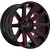 Fuel Contra 20x9 Black Red Wheel Fuel Contra D643 5x4.5 5x5 1 D64320902650