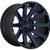 Fuel Contra 20x9 Black Blue Wheel Fuel Contra D644 5x4.5 5x5 1 D64420902650