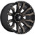 Fuel Blitz 20x9 Black Tint Wheel Fuel Blitz D674 6x5.5 20 D67420908457