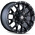 Mayhem Warrior 17x9 Black Mayhem Warrior Wheel 6x139.7 & 6x135 -12 Offset 8015-7937MB Rim 8015-7937MB