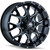 Mayhem Warrior 18x9 Black Milled Mayhem Warrior Wheel 6x139.7 & 6x135 +18 Offset 8015-8937M18 8015-8937M18