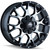 Mayhem Warrior 18x9 Black Machined Wheel Mayhem Warrior (8015) 8x6.5 8x170 -12 8015-8976B