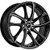 Platinum Gyro 17x7.5 Black Wheel Platinum Gyro 438 5x4.5 40 438-7766U+40