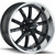 Ridler Style 650 17x7 Black Machined Wheel Ridler Style 650 5x4.75 0 650-7761MB