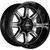 Ultra Menace 15x8 Black Machined Wheel Ultra Menace 229 5x4.5 5x5 -19 229-5804U19