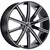 VCT V80 22x8.5 Black Machined Wheel VCT V80 5x115 5x120 38 V80-228551520+38BM