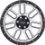 Vision Nemesis 20x9 Black Machined Wheel Vision Nemesis 111 6x5.5 10 111-2983MF10