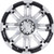 Vision Warrior 20x9 Black Vision Warrior Rim 6x135 +0 Offset 375-2936GBMF0 375-2936GBMF0