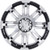 Vision Warrior 20x9 Black Vision Warrior Wheel 6x5.5 (6x139.7) +18 Offset 375-2983GBMF18 375-2983GBMF18