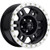 Vision Manx 16x8 Black Machined Vision Manx Rim 5x5.5 (5x139.7) +0 Offset 398-6885GBML0 398-6885GBML0