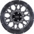Vision Rocker 22x12 Gray Black Wheel Vision Rocker 412 5x5 -51 412-22273ABL-51
