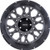 Vision Rocker 20x9 Gray Black Wheel Vision Rocker 412 8x180 12 412-2987ABL12