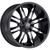 Vision Manic 18x9 Black Wheel Vision Manic 423 8x6.5 -12 423-8981GBMF-12