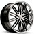 XIX X23 20x10 Machined Black Wheel XIX X23 5x120 40 X23201025+40BMS