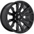 Fuel Blitz 20x10 Black Wheel Fuel Blitz D675 5x5 -18 D67520007547US