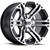 ITP SS212 12x7 Machined Black Wheel ITP SS212 4x137  25 57-40212