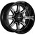 Ultra Menace 18x9 Black Machined Wheel Ultra Menace 229 6x135 6x5.5 18 229-8935U+18