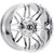 Xtreme NX-9 20x10 Chrome Wheel Xtreme NX-9 Blank  -25 NX9-2010ZS-25PC