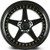 Aodhan DS05 19x9.5 Black Wheel Aodhan DS05 5x4.5 15 DS51995511415GB