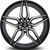 Curva C25 20x10 Machined Black Wheel Curva C25 5x4.5 40 C25-20101144073BMF