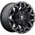 Fuel Assault 17x9 Black Wheel Fuel Assault (D546) 5x4.5 5x5 -12 D54617902645