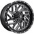 Fuel Triton 22x14 Black Milled Wheel Fuel Triton D581 8x6.5 -75 D58122408245