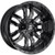 Fuel Sledge 22x9.5 Black Milled Wheel Fuel Sledge D595 6x135 6x5.5 19 D59522959859