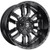 Fuel Sledge 20x10 Matte Black Wheel Fuel Sledge D596 8x6.5 -18 D59620008247