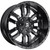 Fuel Sledge 20x10 Matte Black Wheel Fuel Sledge D596 8x6.5 -18 D59620008247