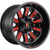 Fuel Hardline 20x9 Black Red Wheel Fuel Hardline D621 5x5.5 5x150 1 D62120907050