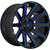 Fuel Contra 24x12 Black Blue Wheel Fuel Contra D644 5x5 5x5.5 -44 D64424205747