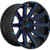 Fuel Contra 24x12 Black Blue Wheel Fuel Contra D644 5x5 5x5.5 -44 D64424205747