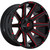 Fuel Contra 22x10 Black Red Wheel Fuel Contra D643 6x135 6x5.5 -19 D64322009846