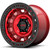 KMC KM236 17x9 Red Black Wheel KMC KM236 Tank Beadlock 5x5 -38 KM23679050938N