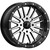 MSA M37 14x7 Machined Black Wheel MSA M37 Brute Beadlock 4x156 10 M37-04756